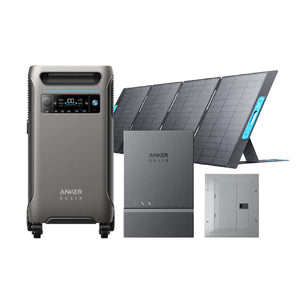 Anker SOLIX F3800 + Smart Home Power Kit + 400W Solar Panel