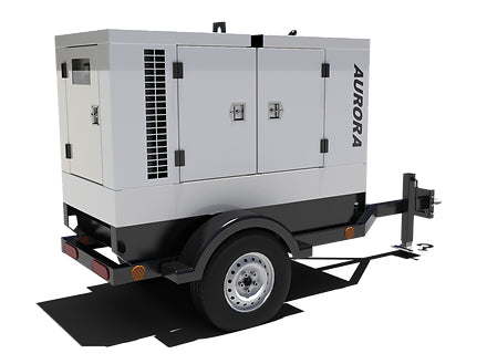 Diesel Generator - Aurora Generators 15kW Perkins Diesel Generator/ Towable