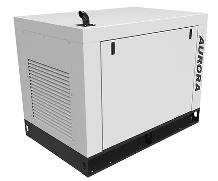 Aurora Generators 25kW Perkins Diesel Generator/Include Canopy Enclosu ...