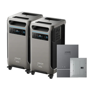 2x Anker SOLIX F3800 Plus + Home Power Panel + Sub Panel Kit