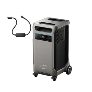 Anker SOLIX F3800 Plus Portable Power Station with Gas Adapter - 3840 Watt Hours