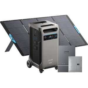 Anker SOLIX F3800 Plus 3840Wh 6000W Portable Power Station with 3200W Solar Input- PowerGen USA
