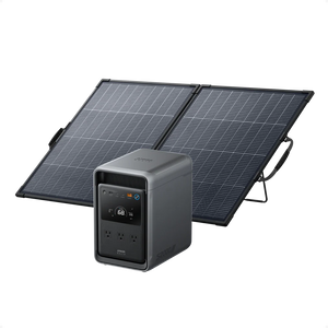 Anker S2000 Solar Generator + Anker Solix PS200 Bifacial Solar Panel