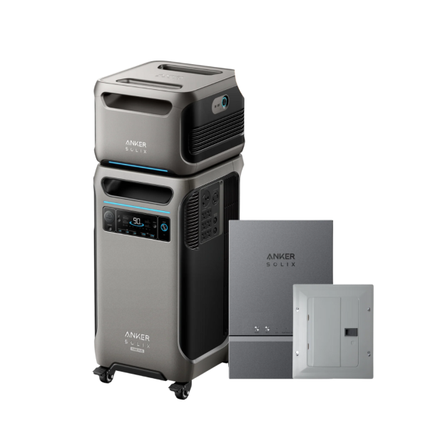 Anker SOLIX F3800 with Expansion Battery Automatic Home Power Panel Kit