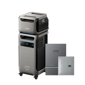 Anker SOLIX F3800 with Expansion Battery Automatic Home Power Panel Kit
