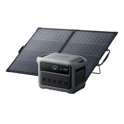 Anker SOLIX C1000 Gen 2 Portable Power Station + 200W Bifacial Solar Panel