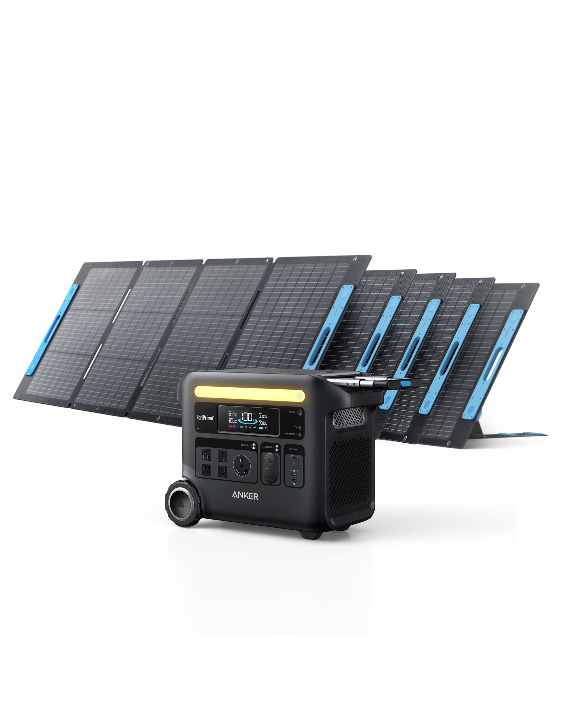 Anker SOLIX F2600 Solar Generator - 2560Wh, 2400W