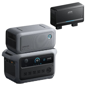 Anker SOLIX C2000 Gen2 Portable Power Station + BP2000 Expansion Battery + Car Alternator Charger - PowerGen USA