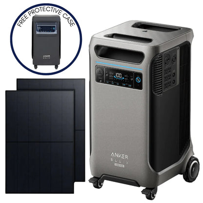 Anker SOLIX F3800 Solar Generator + 1 set 400W Solar Panel