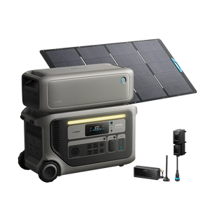 Anker SOLIX F3000 + Expansion Battery + Power Saver Kit + 400W Solar Panel