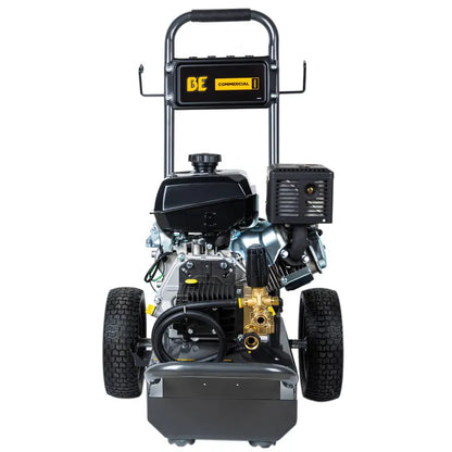 BE Power 4,400 PSI - 4.0 GPM Gas Pressure Washer with KOHLER CH440 Engine and Triplex Pump - PowerGen USA