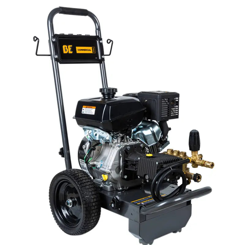 BE Power 4,400 PSI - 4.0 GPM Gas Pressure Washer with KOHLER CH440 Engine and Triplex Pump - PowerGen USA