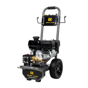 BE Power Equipment 3,800 PSI 2.5 GPM Cold Water Gas Pressure Washer - B3875PA