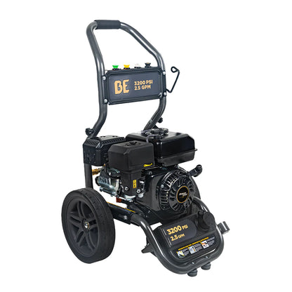 BE Power Equipment 3,200 PSI 2.5 GPM Cold Water Gas Pressure Washer - BE327PX