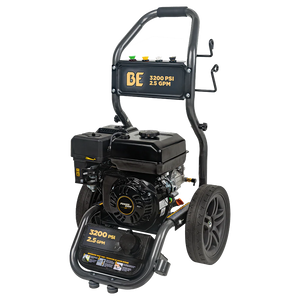 BE Power Equipment 3,200 PSI 2.5 GPM Cold Water Gas Pressure Washer - BE327PX