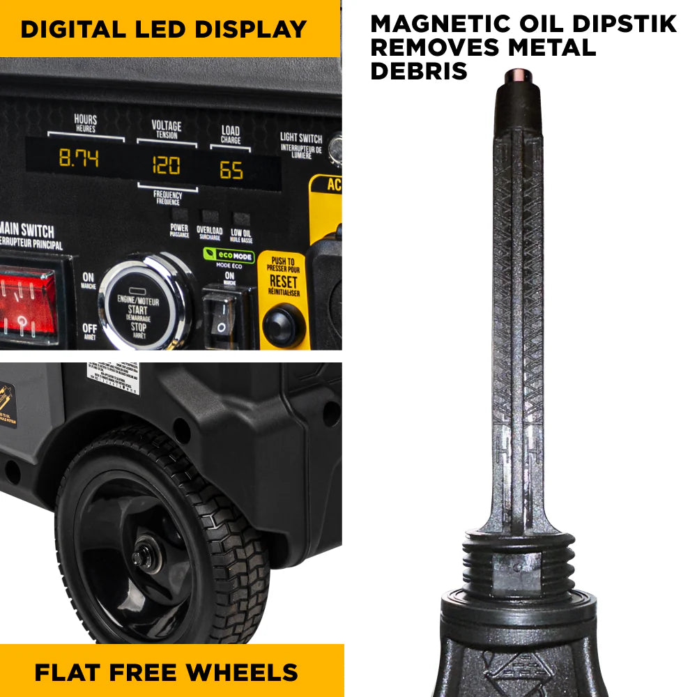 BE Power Equipment 10,500 Watt Digital Inverter Generator - BE10500IT