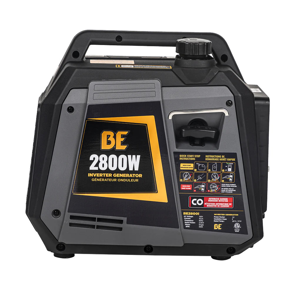 BE Power Equipement 2,800 Watt Digital Inverter Generator - BE2800I