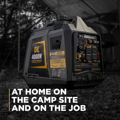 BE Power Equipment 4,000 Watt Digital Inverter Generator - BE4000I