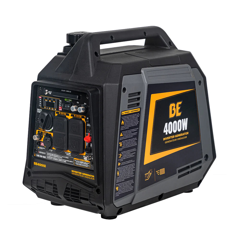BE Power Equipment 4,000 Watt Digital Inverter Generator - BE4000I