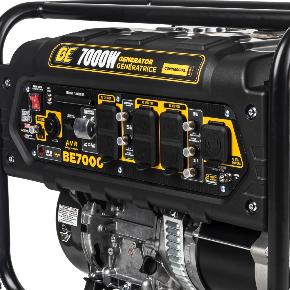 BE Power Equipment 7,000 Watt Generator - BE7000