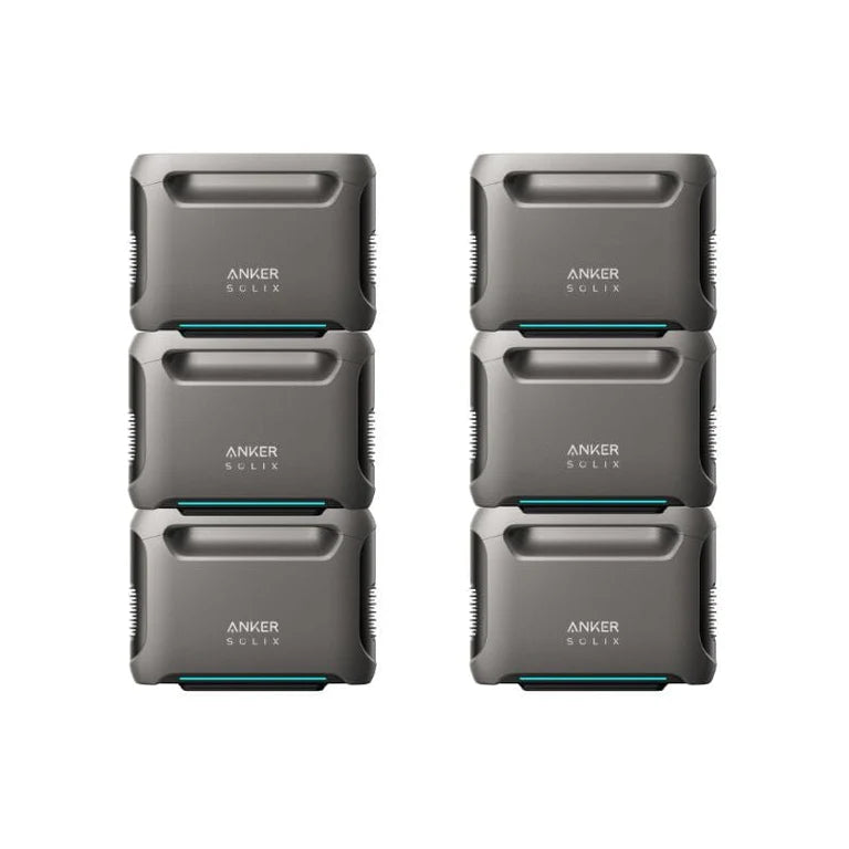 Anker SOLIX BP3800 Expansion Battery x6 - 23,040Wh