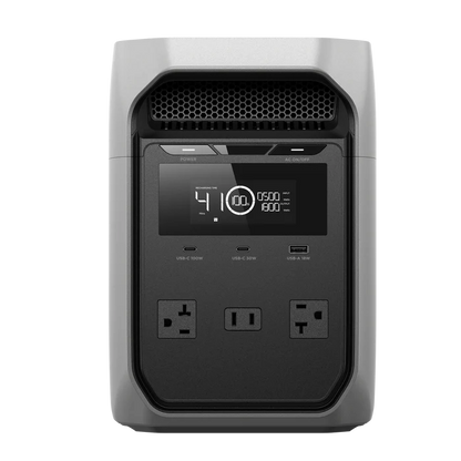 Ecoflow DELTA 3 CLASSIC Portable Power Station- Light Gray