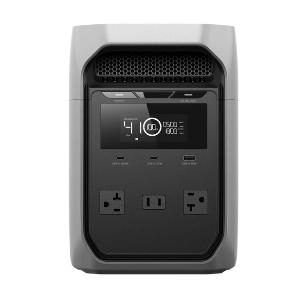 Ecoflow DELTA 3 CLASSIC Portable Power Station- Light Gray