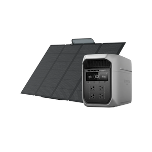 Ecoflow DELTA 3 Max Plus+400w solar panel