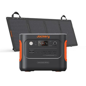 Jackery Explorer 1000 Plus Solar Generator 2000-Watt Portable Power Station (1 Solar Panel Included)- E1000Plus+100W mini - PowerGen USA