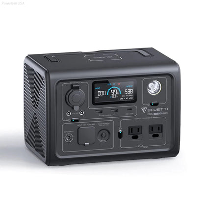 Solar & Battery Powered - BLUETTI EB3A Portable Power Station | 600W 268Wh