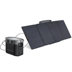 EcoFlow DELTA 2 + 1*400W Portable Solar Panel - PowerGen USA