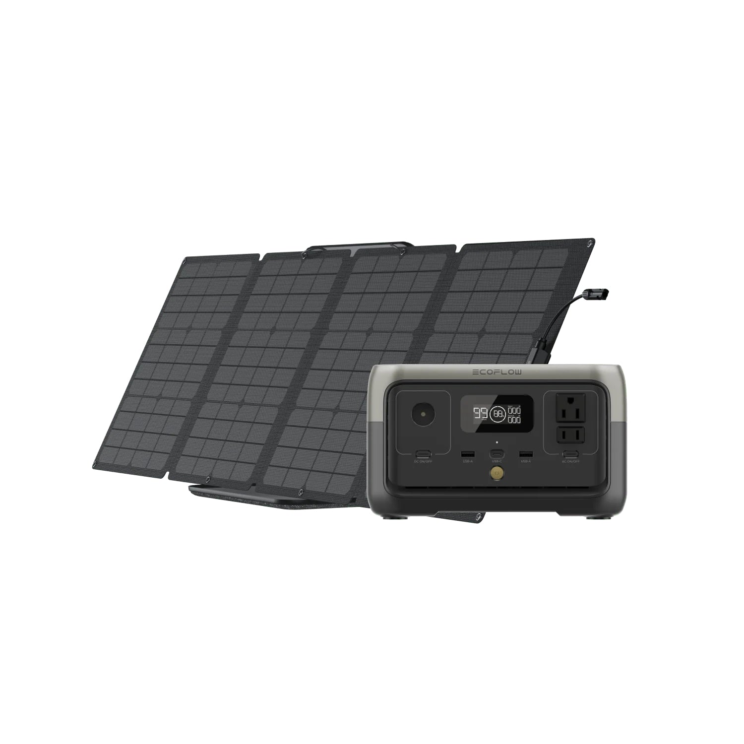 EcoFlow River 2 + 110W Solar Panel – Compact Power Kit – PowerGen USA