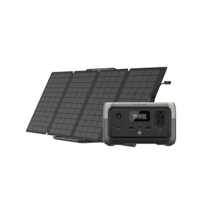 Solar & Battery Powered - EcoFlow RIVER 2+ 1*110W Solar Panel