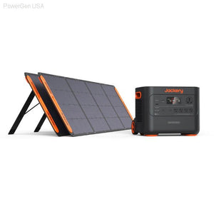 Solar & Battery Powered - Jackery Solar Generator 2000 Plus - Explorer 2000 Plus + SolarSaga 200W X2