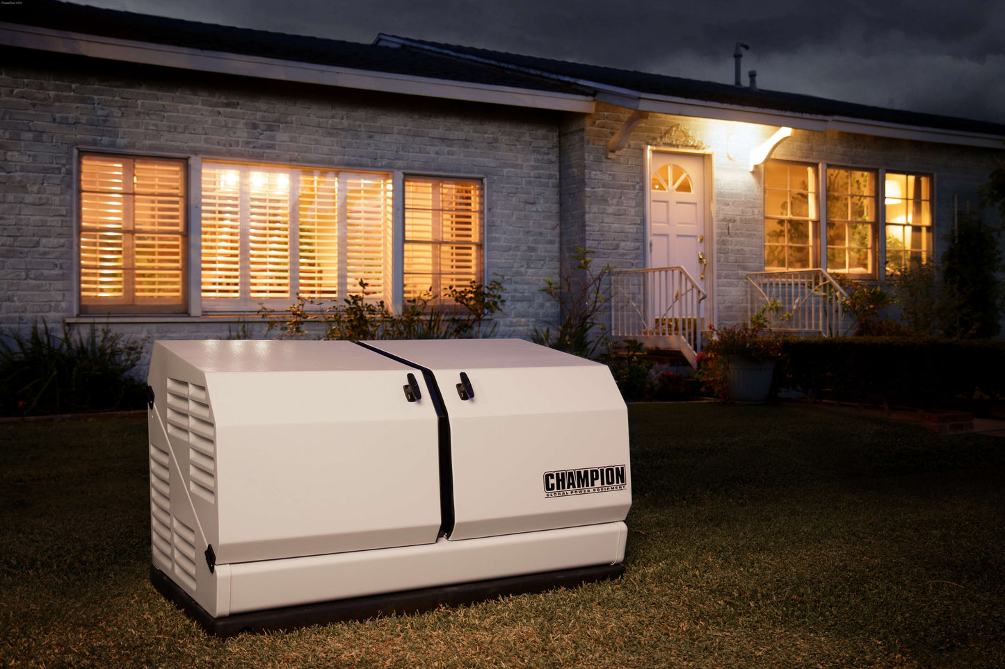 Dual Fuel Hybrid - Champion 14kW AXis Home Standby Generator System With 200-Amp AXis Automatic Transfer Switch