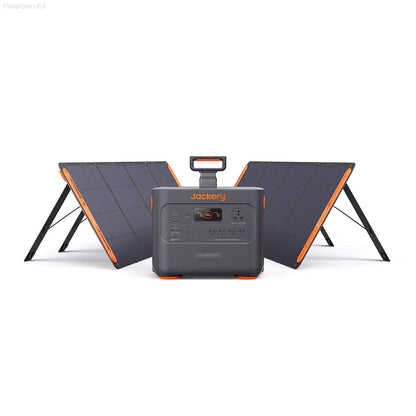 Solar & Battery Powered - Jackery Solar Generator 3000 Pro