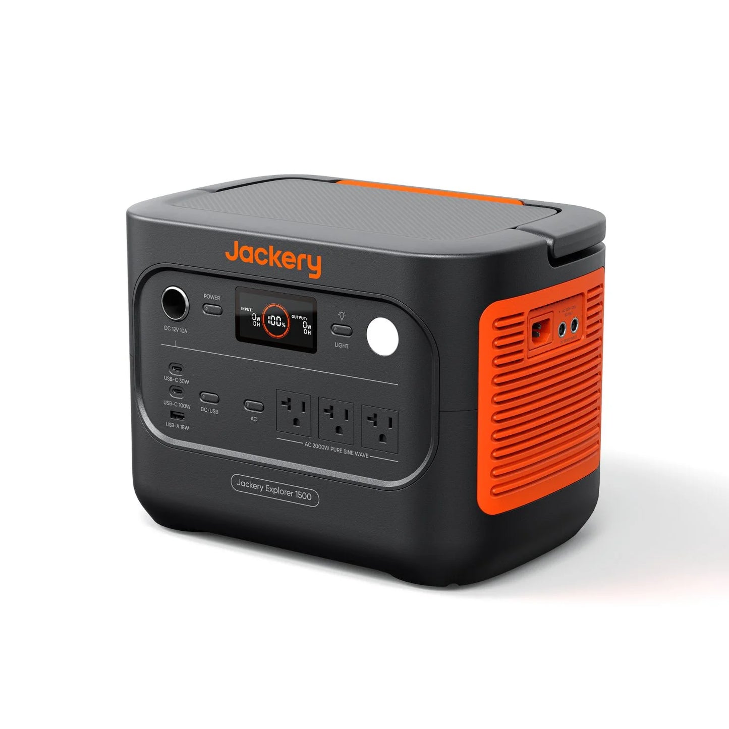 Jackery Explorer 1500 v2 Portable Power Station | 1536Wh | 2000W | 400W Solar Input - PowerGen USA