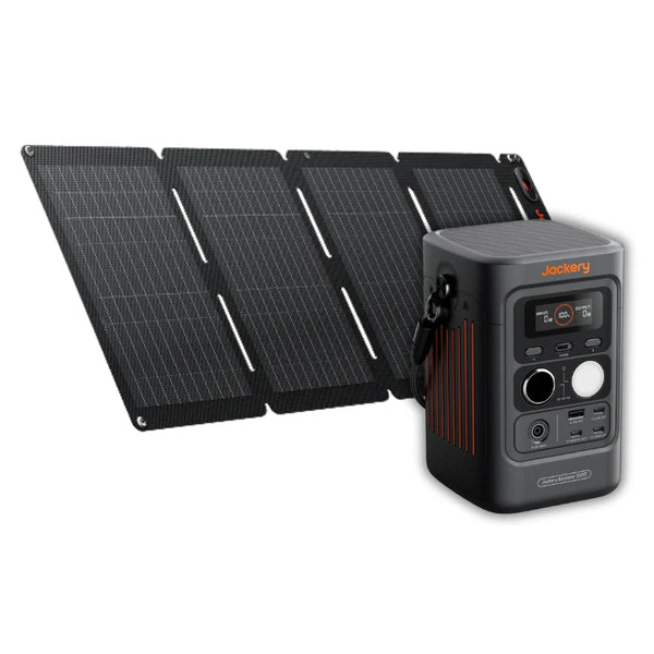 Jackery Explorer 300D ソーラー発電機 300W Jackery Explorer 300D Portable Power Station + SolarSaga 40W Air