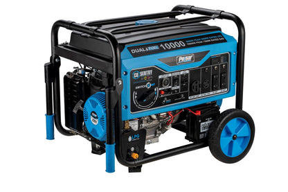 Pulsar PG10000BRCO Pulsar 10,000 Watt Dual Fuel Generator with Recoil, Remote, Push Button Start & CO Alert - PowerGen USA