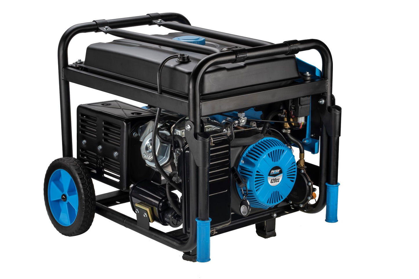 Pulsar PG10000BRCO Pulsar 10,000 Watt Dual Fuel Generator with Recoil, Remote, Push Button Start & CO Alert - PowerGen USA