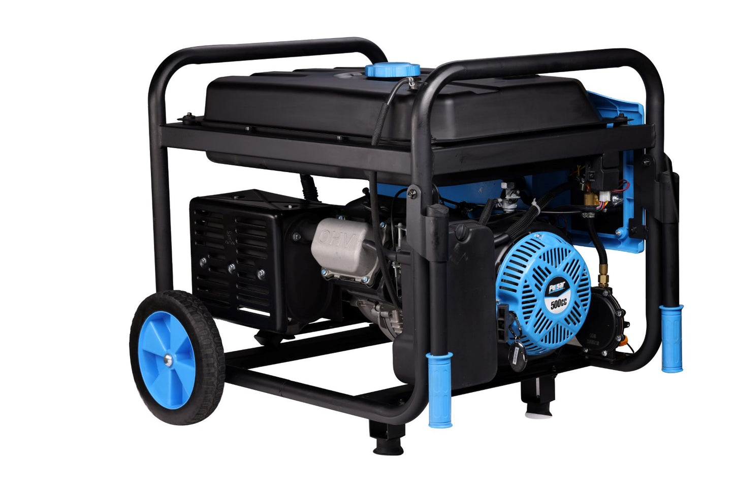 Pulsar PG13000BRCO 13,000-Watt Dual Fuel Generator with Recoil, Remote, & Push Button Start & CO Alert - PowerGen USA