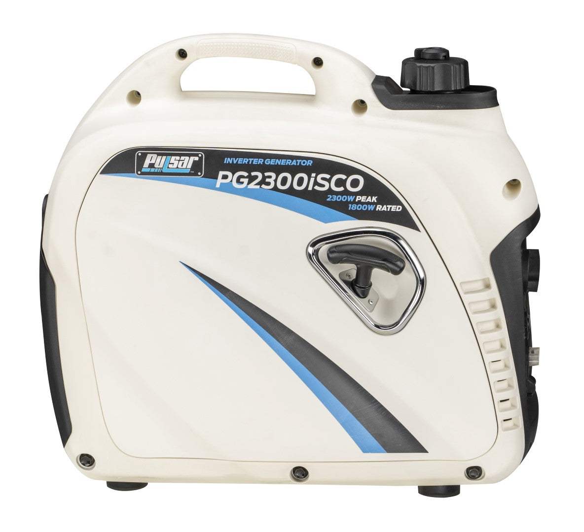 Pulsar PG2300ISCO 2,300-Watt Quiet Gasoline Powered Inverter Generator with CO Shutdown Sensor - PowerGen USA