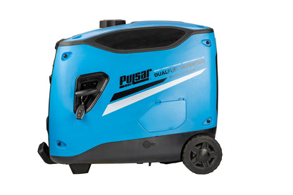 Pulsar PG4500BISRCO 4,500-Watt Remote Start Dual-Fuel Inverter Generator with CO Shutdown Sensor - PowerGen USA