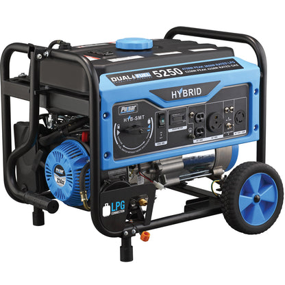 Pulsar PG5250B 5,250 Peak Watt Dual-Fuel Generator - PowerGen USA