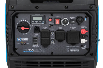 PULSAR PG7600BiSRCO DUAL-FUEL 7600W PEAK 6300W RATED INVERTER GENERATOR W/ CO ALERT REMOTE START PGMA COMPLIANCE