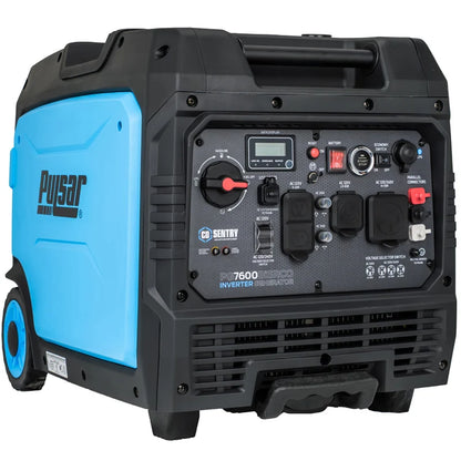 PULSAR PG7600BiSRCO DUAL-FUEL 7600W PEAK 6300W RATED INVERTER GENERATOR W/ CO ALERT REMOTE START PGMA COMPLIANCE