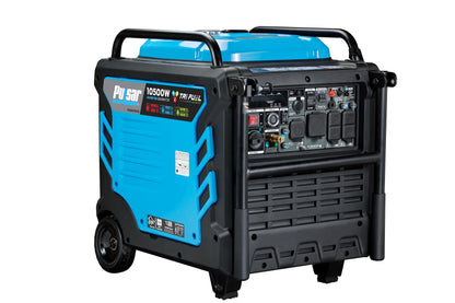 Pulsar PGD105TiSCO 10,500-Watt Tri-Fuel Portable Inverter Generator with CO Sentry - PowerGen USA