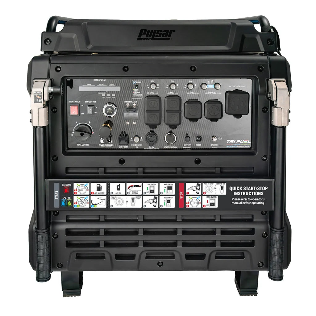 PULSAR PGD170TiSRCO 17,000 Watt Tri-Fuel Inverter Generator with CO Sentry