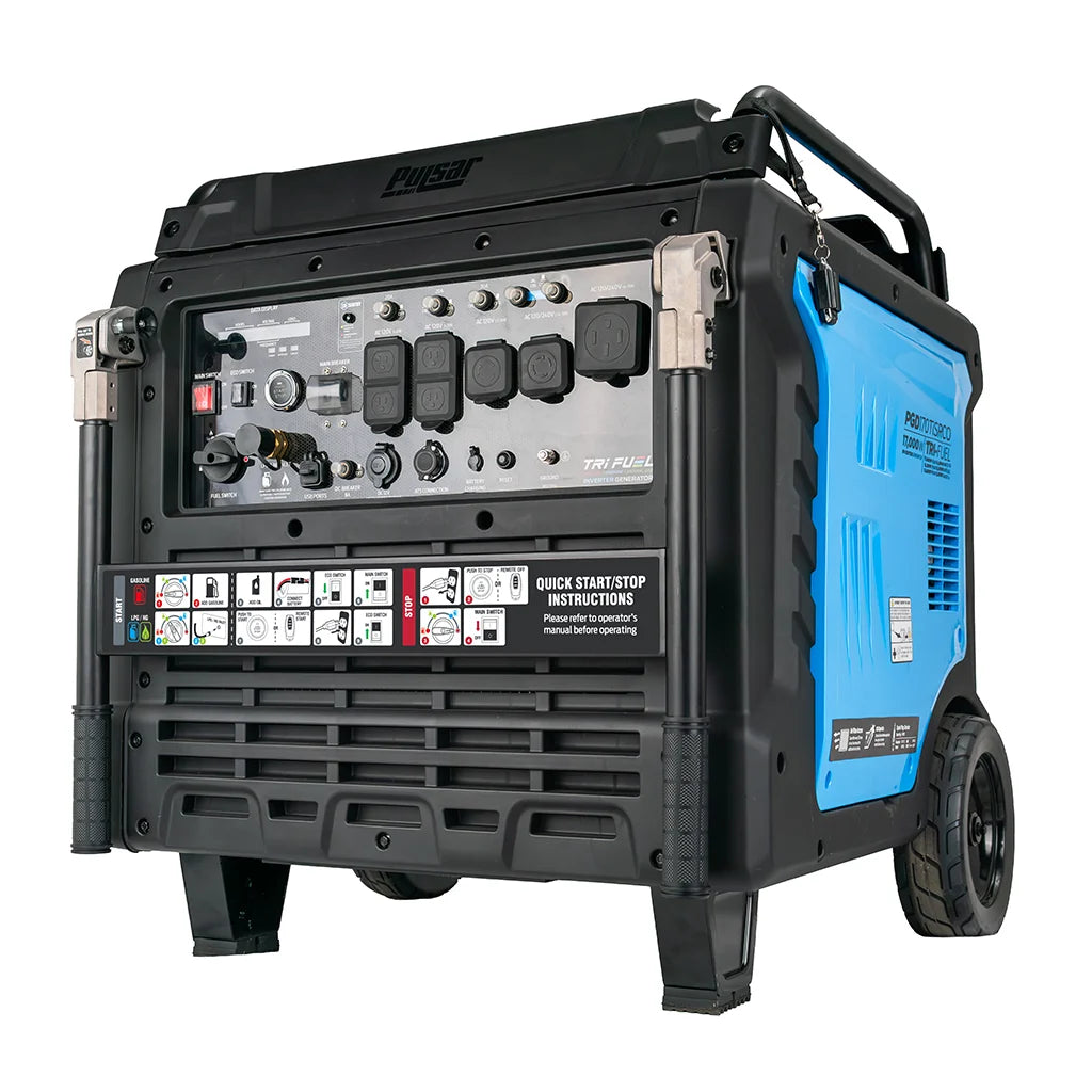 PULSAR PGD170TiSRCO 17,000 Watt Tri-Fuel Inverter Generator with CO Sentry