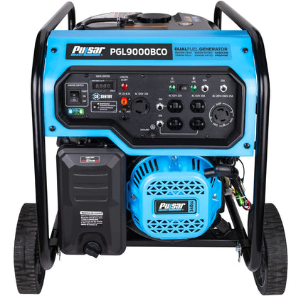 Pulsar PGL9000BCO 9,000 Watt Dual-Fuel Portable Generator with CO Sentry